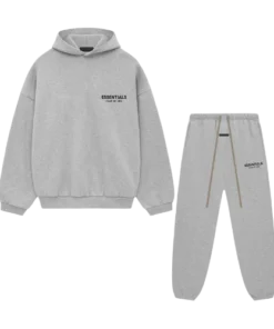 Fear Of God Essentials Tracksuit Heather Grey