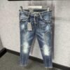 Dsquared2 Blue Star Jeans Glimmende Label