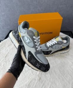 Louis Vuitton Run Away Sneakers Grey Yellow