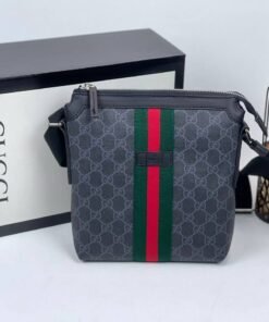 Gucci Supreme Webstripe Canvas Messenger Bag
