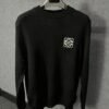 Loewe Woven Sweater Black