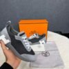 Hermes Bouncing Sneakers grey suede