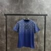 louis vuitton monogram T-shirt blue
