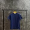 AMI Heart Logo Red T-Shirt Dark Blue