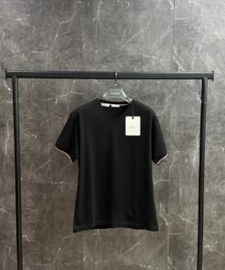 Moncler V-hals T-shirt Black