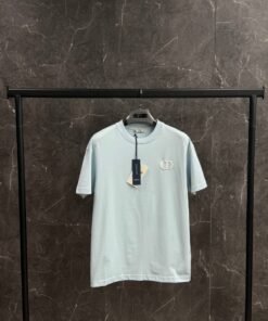 Christian Dior T-Shirt CD Light Blue