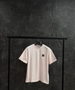 Stone Island Basic T-shirt Light roze