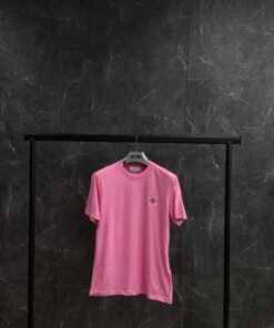 Stone Island Basic T-shirt Roze