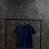 Moncler V-hals T-shirt Blue