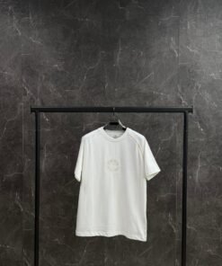Stone Island T-shirt White Compass-logo