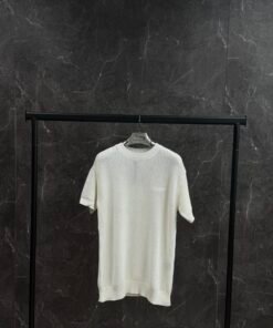 Amiri Crochet-Knit White