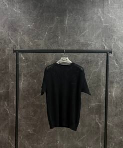 Amiri Crochet-Knit Black