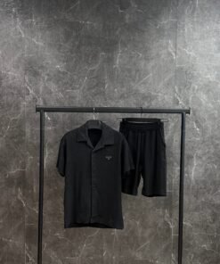 Prada Badstof Zomer suit Black