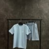Louis Vuitton Short-Sleeved Zomer suit Blue