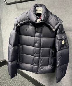 Moncler Vezere Hooded Down Jacket Blue + NFC (High Quality)