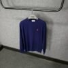 Ami Sweater Blue Zachte Stof