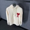 Ami Beige Hoodie High Quality