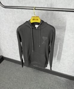 Ami Black on Black Hoody