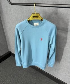 Ami Light Blue Sweater