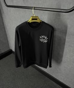 Amiri Black Sweater Logo