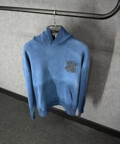 Amiri Blue Hoodie High Quality