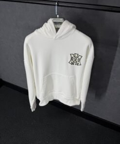 Amiri White Hoodie High Quality