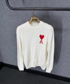 Ami White Sweater Wol