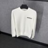 Burberry White Sweater Text Logo