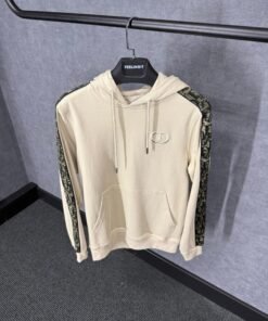 Christian Dior Beige Hoody CD Oblique