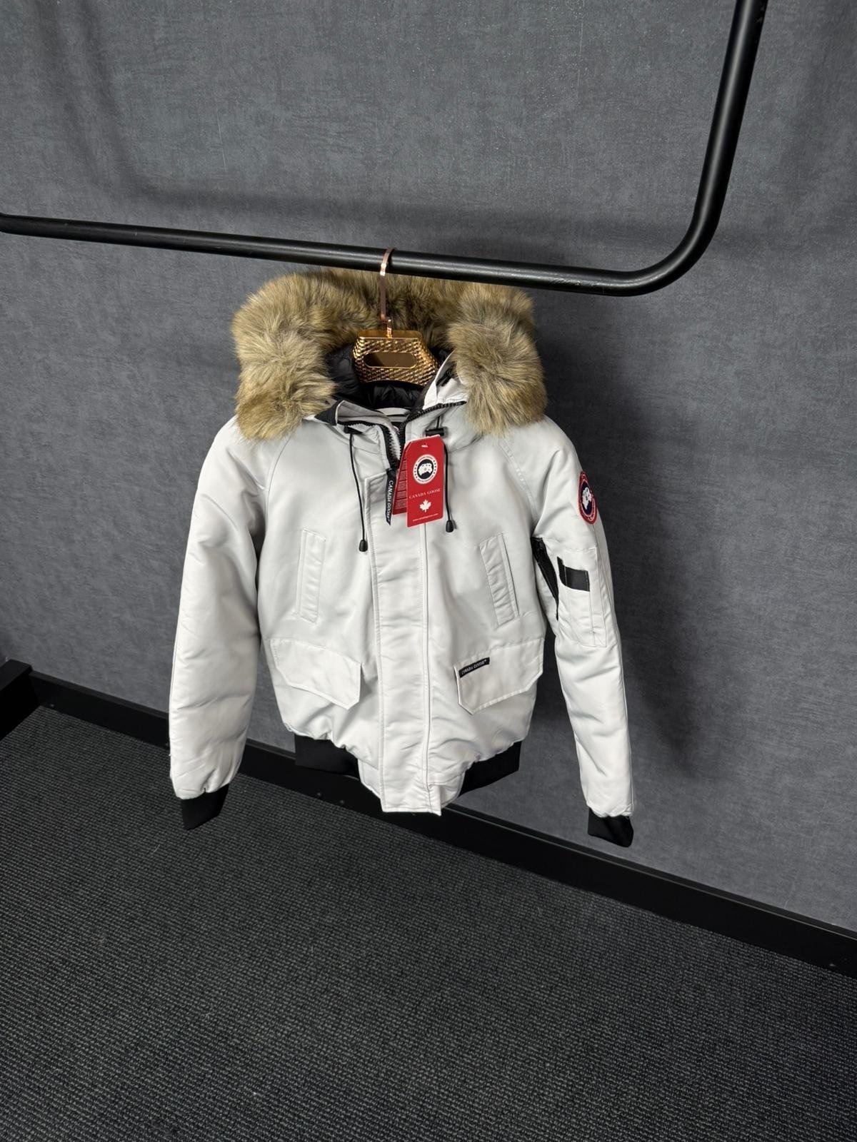 Canada Goose Chillwack Light Grey Bomberjacket