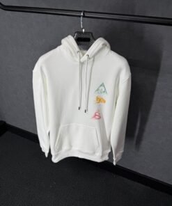 Christian Dior White Logo Side Hoody High Quality