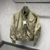 Dolce Gabbana Groen Nylon Bomber Jacket