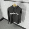 Balenciaga Black Hoody Big Text