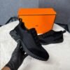 Hermes Bouncing Sneakers Black on Black Ribbels