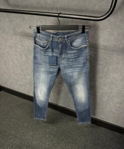Louis Vuitton Blue Jeans brown Label
