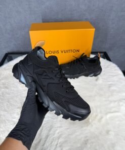 Louis Vuitton Tatic Black on Black Sneakers (NFC)
