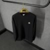 Moncler Basic Logo Sweater Black