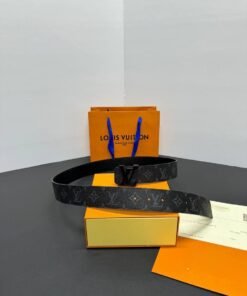 Louis Vuitton Black Riem Monogram