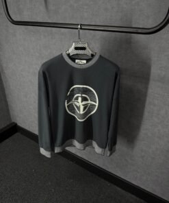 Stone Island Sweater Antraciet Rand