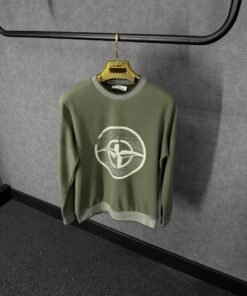 Stone Island Sweater Groen Rand
