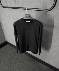 Stone Island Mid Logo Sweater Black