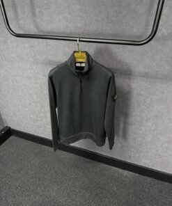 Stone Island Sweater Rits Antracite Grey