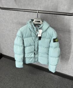 Stone Island Turqoise Winterjas