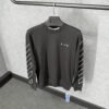 Off-White Black Sweater Arm Logo