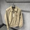 Dior Beige Full-Zip Men's Jacket