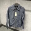 Dior Blue Full-Zip Men’s Jacket