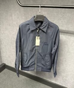 Dior Blue Full-Zip Men’s Jacket