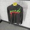 Gucci Black Red Green Logo Hoody