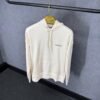 Balenciaga Beige Hoody Black Text
